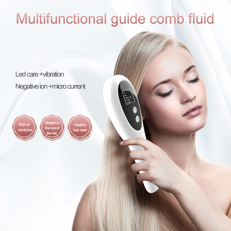 Micro Current Hair Scalp Massage Comb For Women And Men Infrared