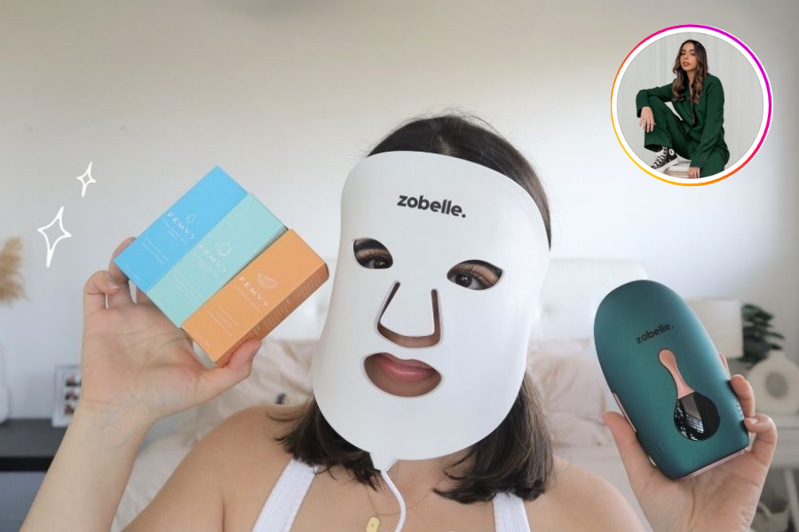 Amanda Fotinos Youtube Using Zobelle Silicone Mask
