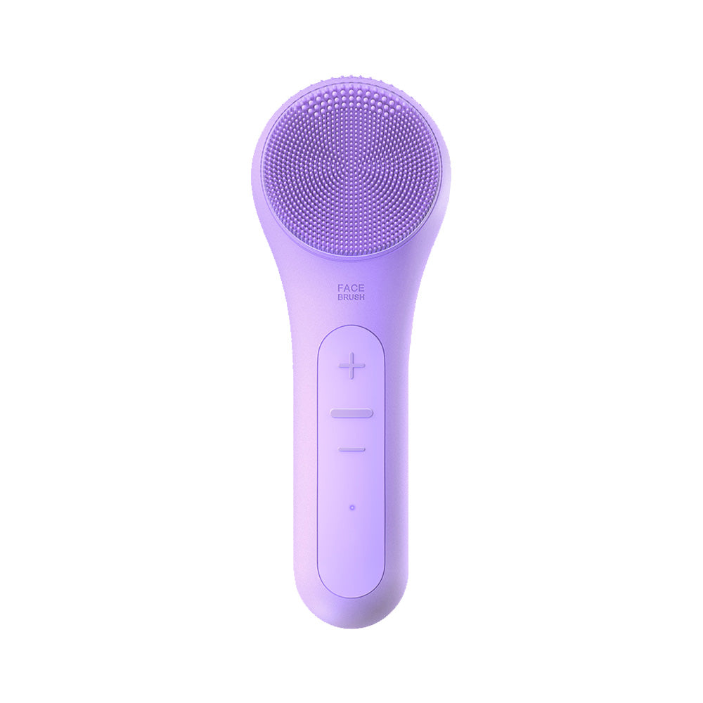 Purple Silicon Facial Cleansing Brush