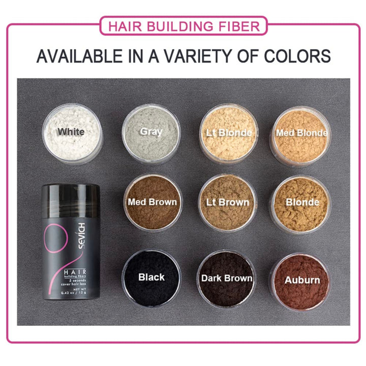 3 in 1 kit (Hair fiber 25g + Hair holding spray+Applicator) - Dark Brown