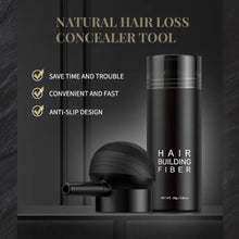 Load image into Gallery viewer, Hair Reboot Hair Fibers Perfecting 3-in-1 Kit Set, with 25g Hair Rebuilding Fibers, Perfect Fit Spray Applicator Pump Nozzle&amp;Hair Fibers Styling Spray