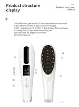 Load image into Gallery viewer, 4-in-1 LED Scalp Massage Comb for Hair Growth