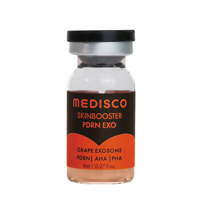 Medisco Skinbooster PDRN EXO bottle on a white background