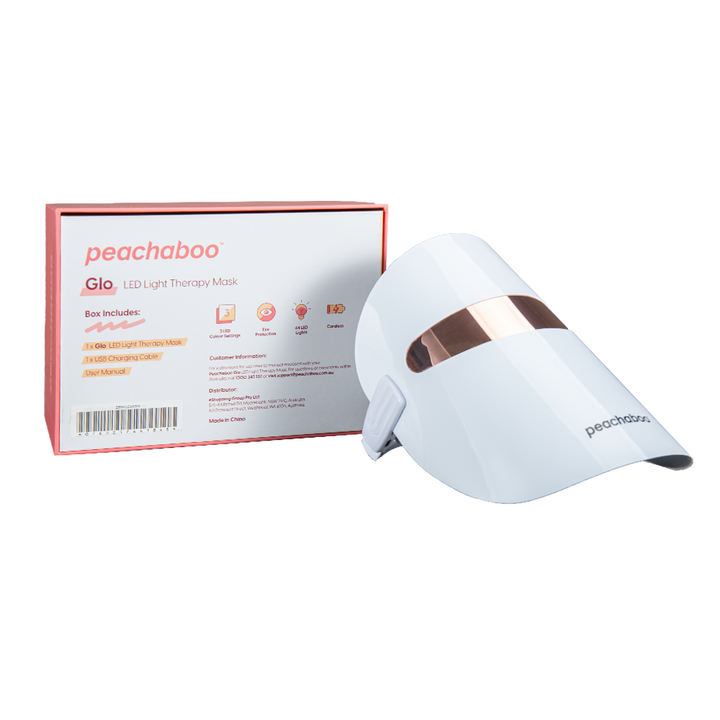 Peachaboo Glo LED Light Therapy Mask