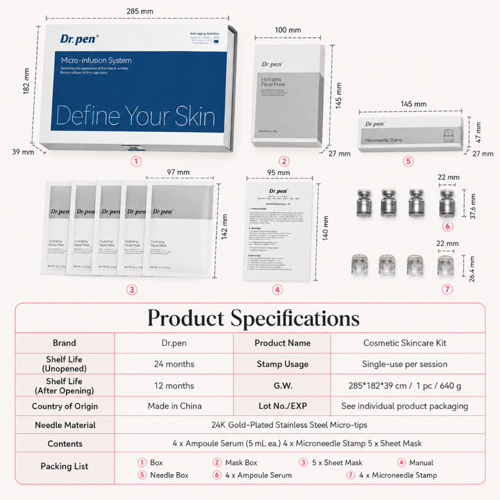 *NEW* Dr. Pen Micro-Infusion Skin Needling Stamp Kit