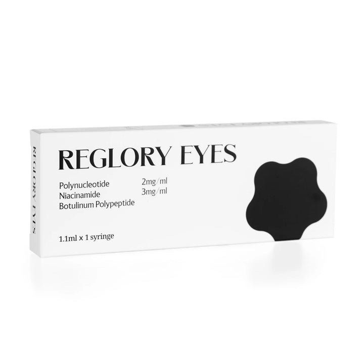 Packaging box of Reglory EYES – Advanced Eyes & Facial Rejuvenator