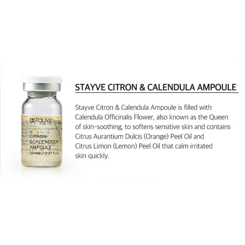 Stavye Citron & Calendula Ampoule (8ml x 10 vials)