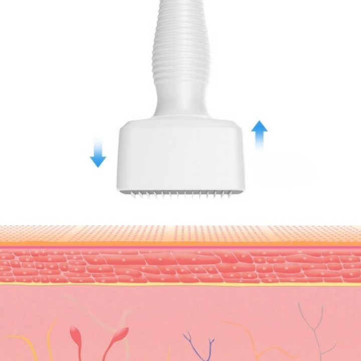 illustration on how derma stamp works