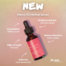 Load image into Gallery viewer, Femvy Retinol Serum and its benefits