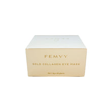 Load image into Gallery viewer, Femvy Gold Collagen Eye Mask Box